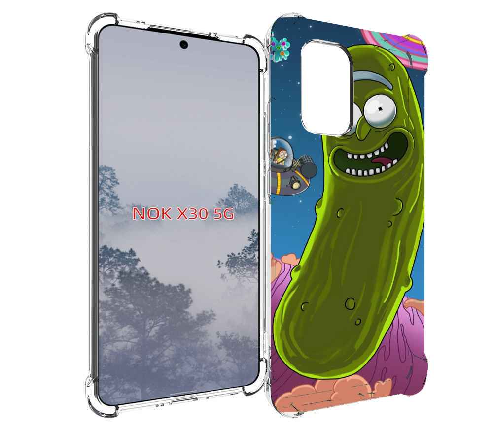 

Чехол MyPads Рик огурец для Nokia X30 5G, Tocco