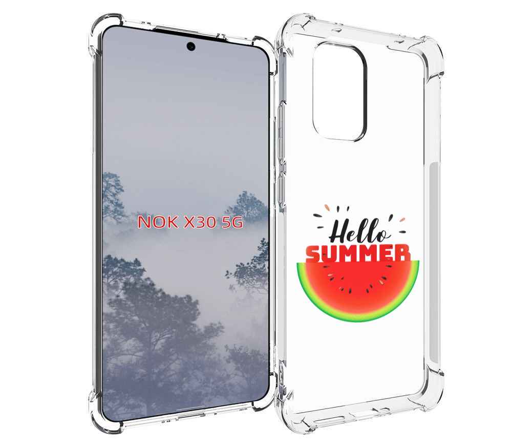 

Чехол MyPads Привет-лето для Nokia X30 5G, Tocco