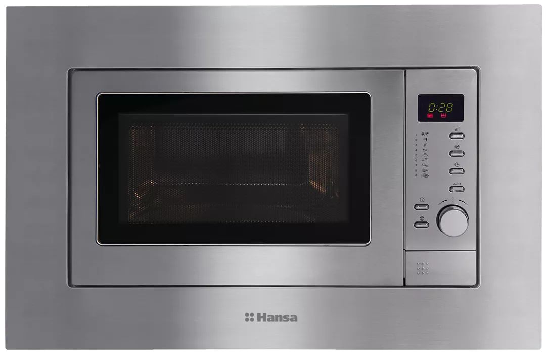 

Встраиваемая микроволновая печь Hansa AMGB20E2GX серебристый, AMGB20E2GX