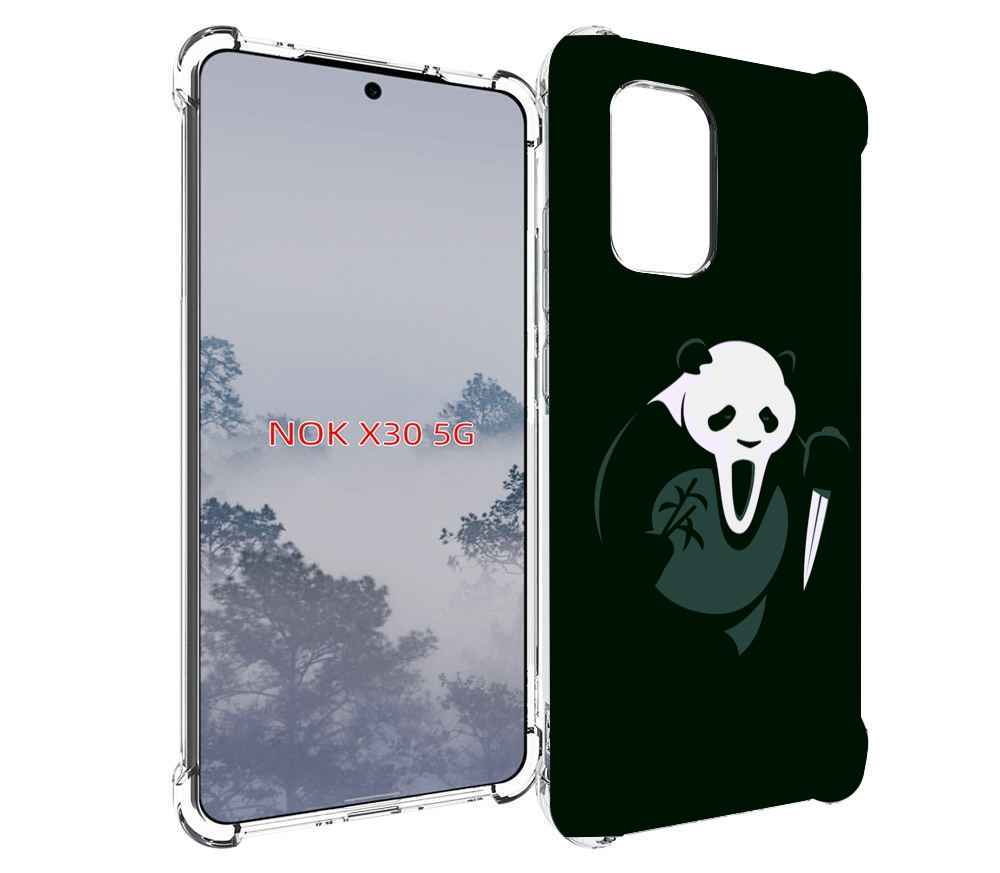 

Чехол MyPads Панда-крик для Nokia X30 5G, Tocco