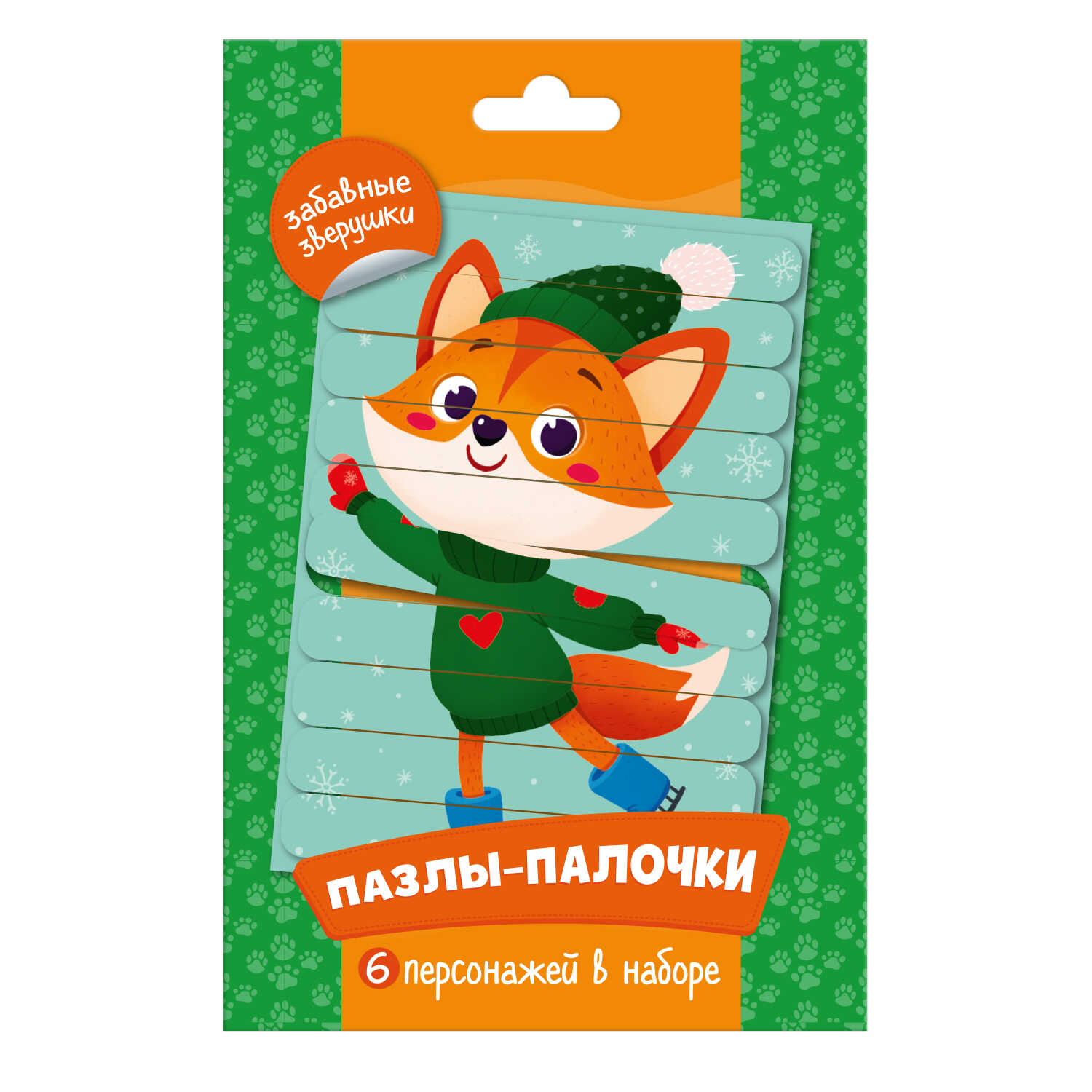

Пазлы-палочки Забавные зверушки Феникс+, 57847