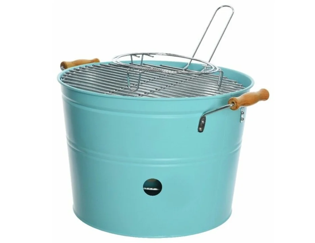 

Угольный гриль Kaemingk Ведерко bbq-style Eli--846418, Голубой, ВЕДЁРКО BBQ-STYLE
