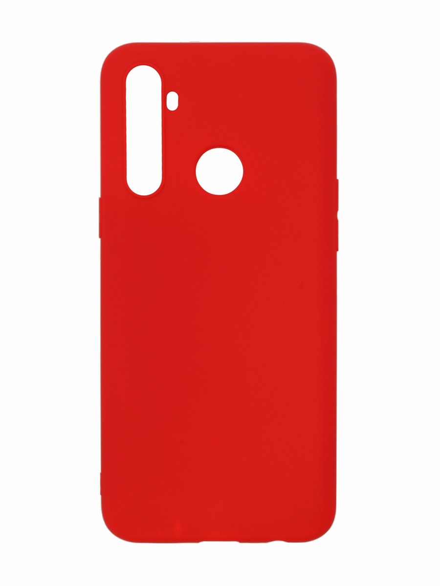 фото Чехол накладка для realme 5/6i/c3 (красный) zibelino