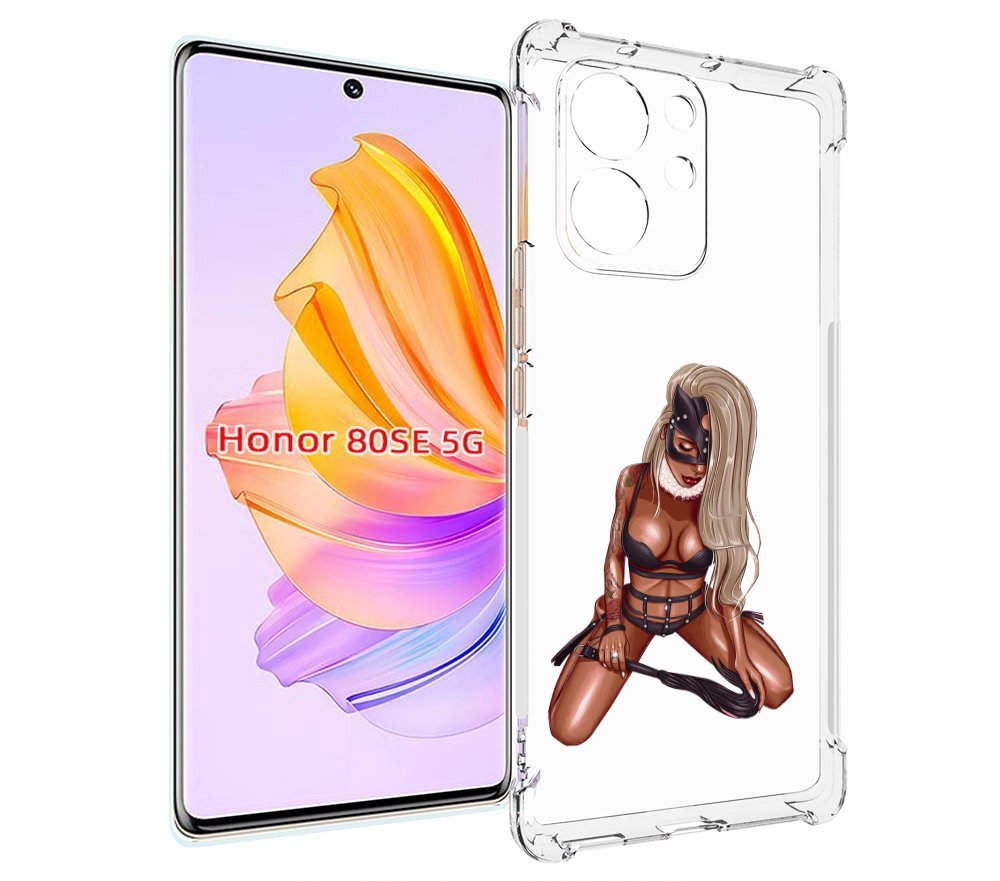 

Чехол MyPads плохая-девушка женский для Honor 80 SE, Прозрачный, Tocco