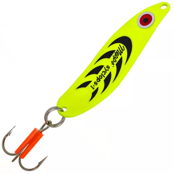 

Блесна Mepps Syclops FLUO CHARTR №2, Желтый, Syclops Fluo