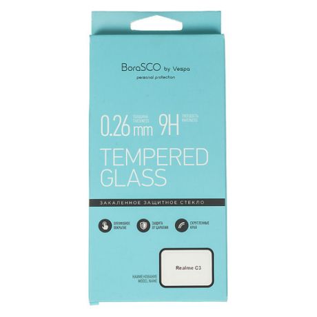 

Защитное стекло BORASCO для Realme C3