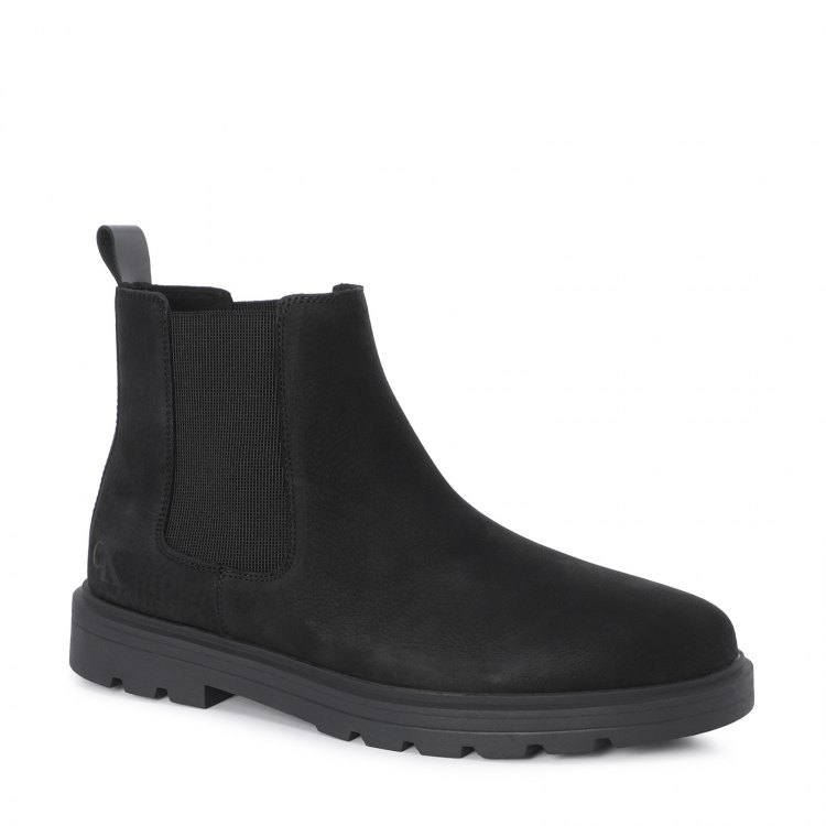 фото Мужские ботинки челси calvin klein jeans ess mid chelsea boot ym0ym00273 цв. черный 45 eu