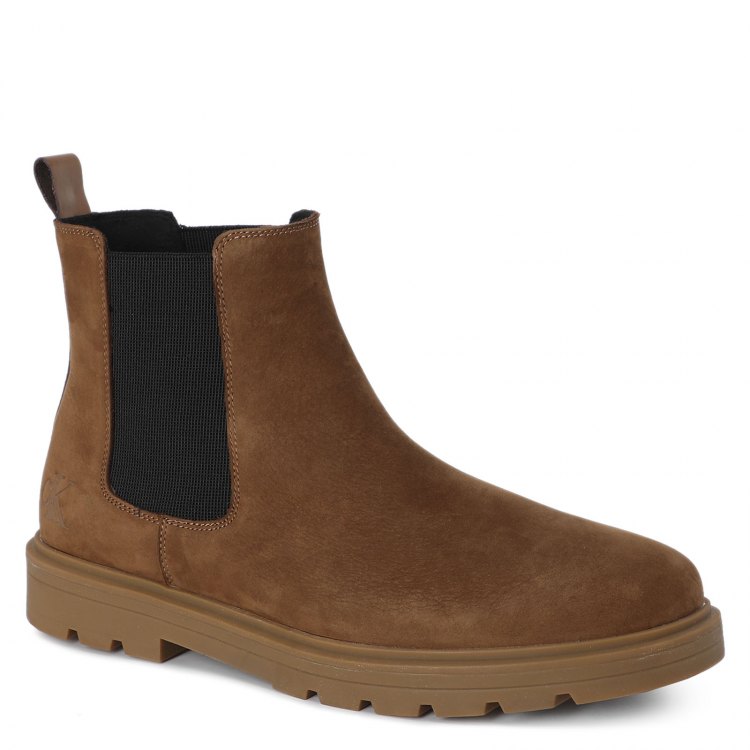 фото Мужские ботинки calvin klein jeans ess mid chelsea boot ym0ym00273 цв. коричневый 45 eu