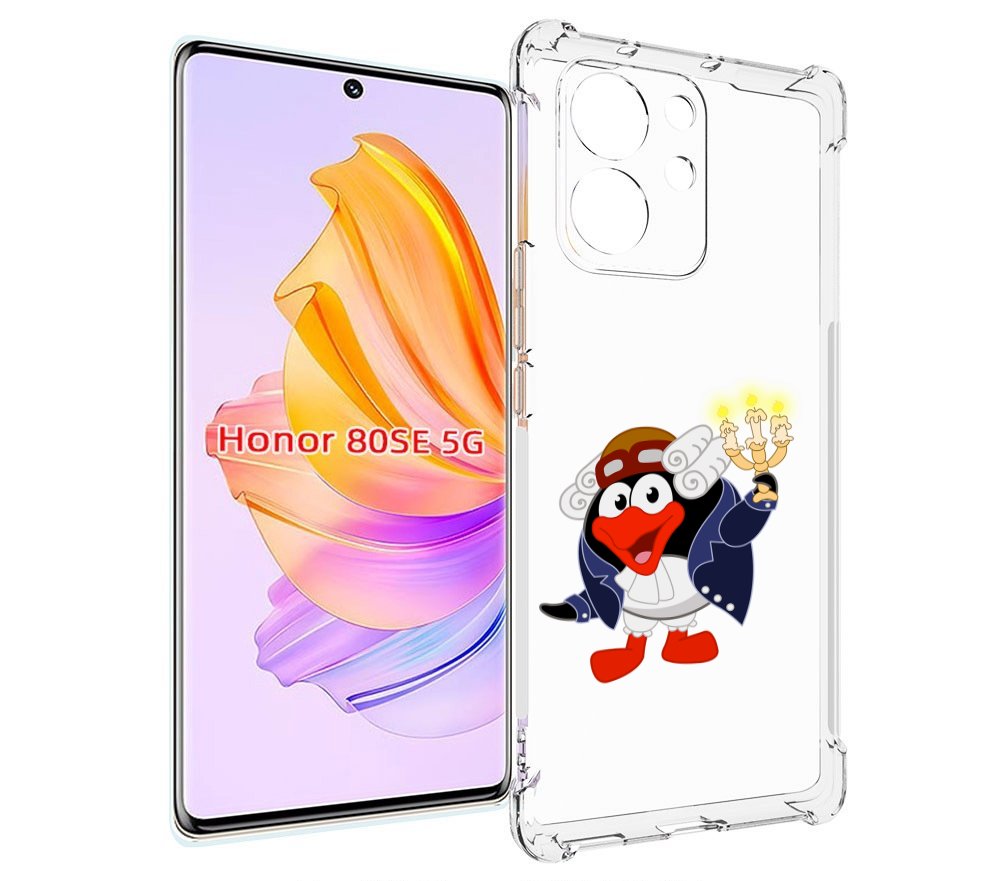 

Чехол MyPads пин-графф для Honor 80 SE, Прозрачный, Tocco