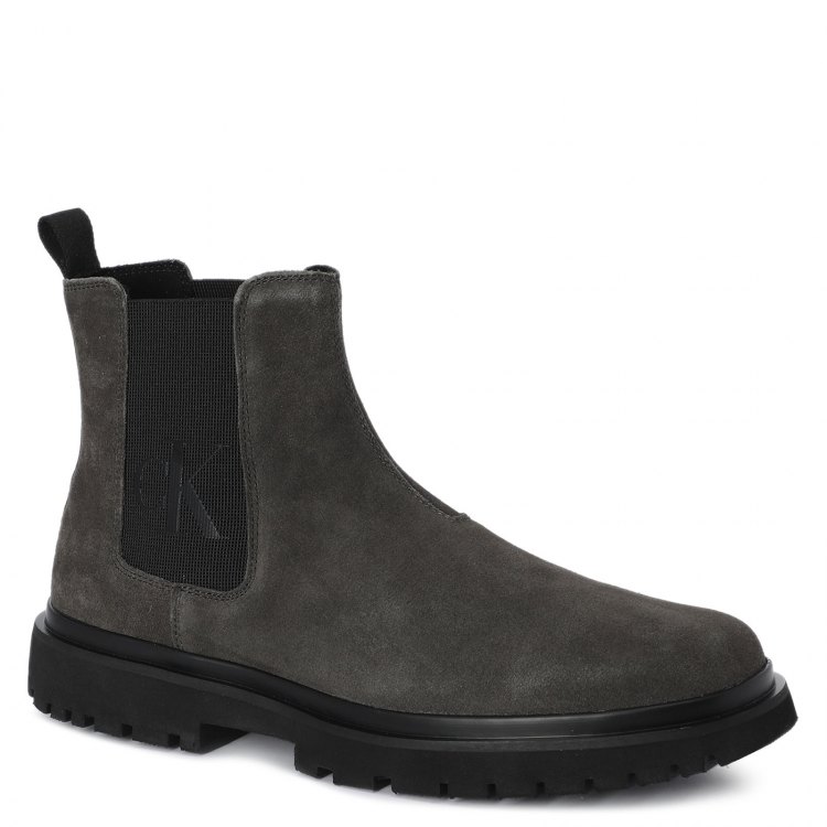 фото Мужские ботинки челси calvin klein jeans lug mid chelsea boot цв. темно-коричневый 45 eu