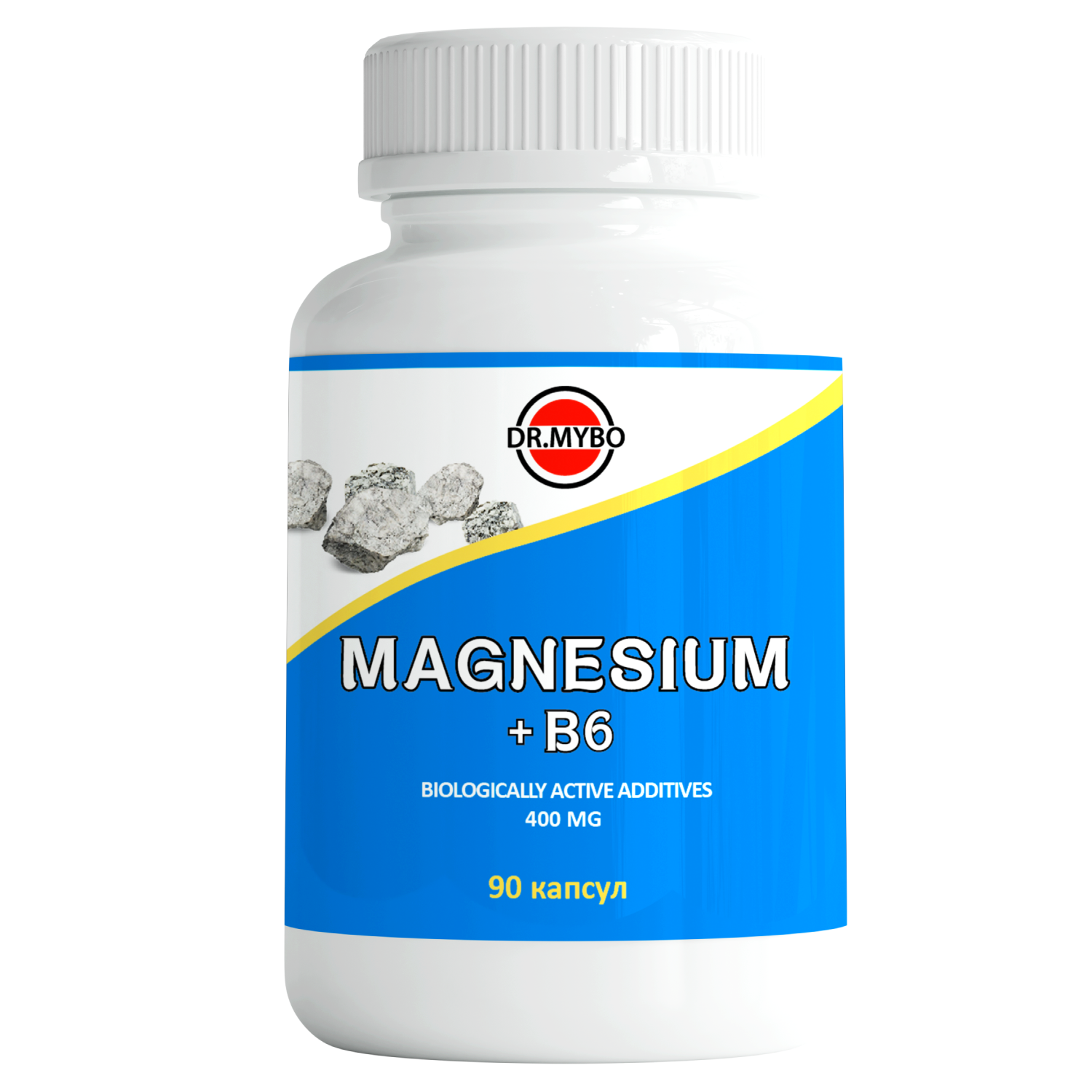 Купить Магний В6, Магний+В6 DR. MYBO капсулы 400 мг 90 шт., Dr.Mybo
