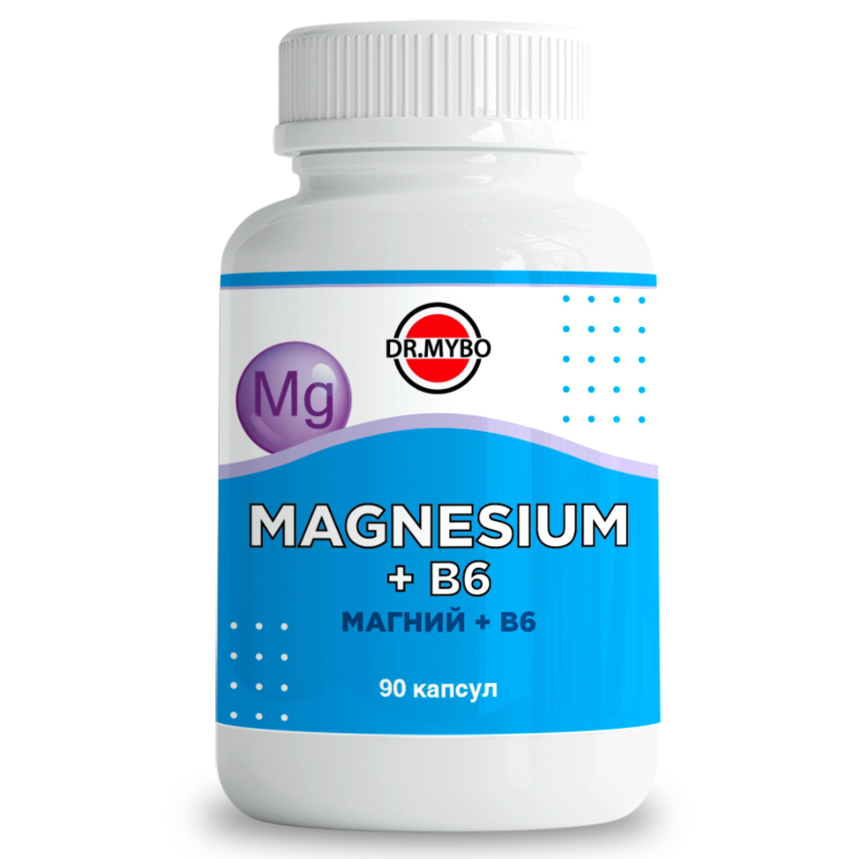 Магний+В6 DR. MYBO капсулы 400 мг 90 шт.