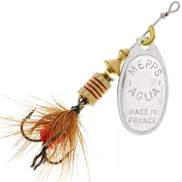 

Блесна Mepps Mouche Red 00 S, Серебристый, Mouche
