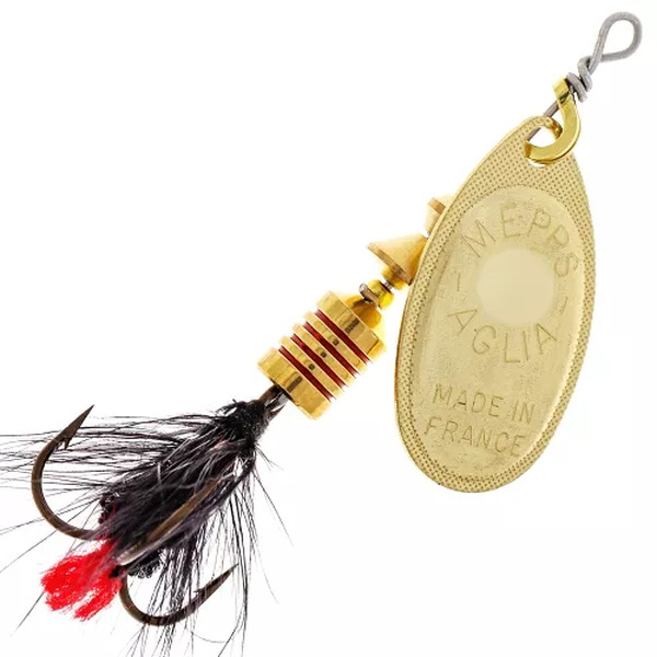 

Блесна Mepps Mouche OR NOIR №2, Золотистый, Mouche