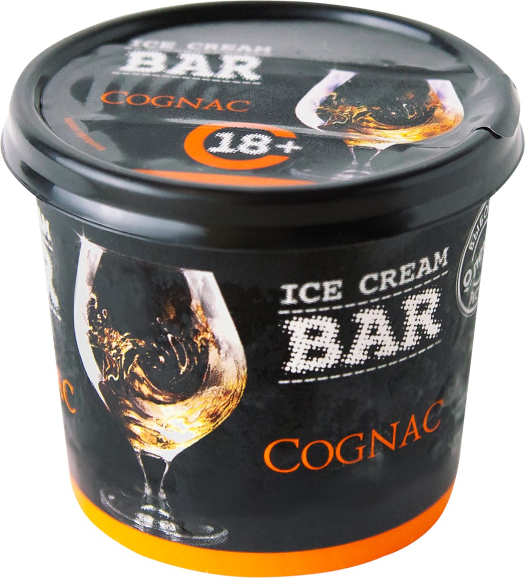 Мороженое пломбир Лента Ice Cr Bar с коньяком 80 г