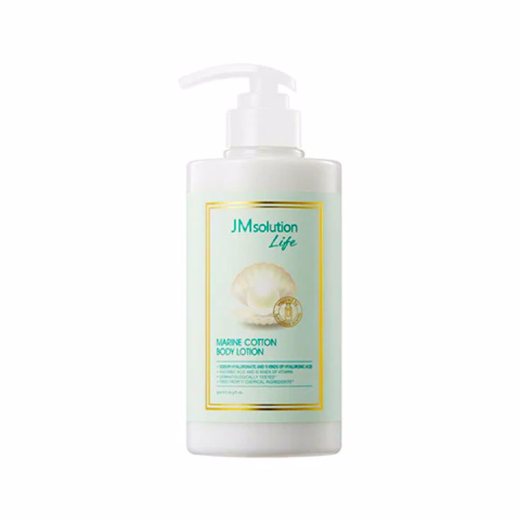 Лосьон для тела JMSolution Life Marine Cotton Body Lotion с морской водой JM SOLUTION