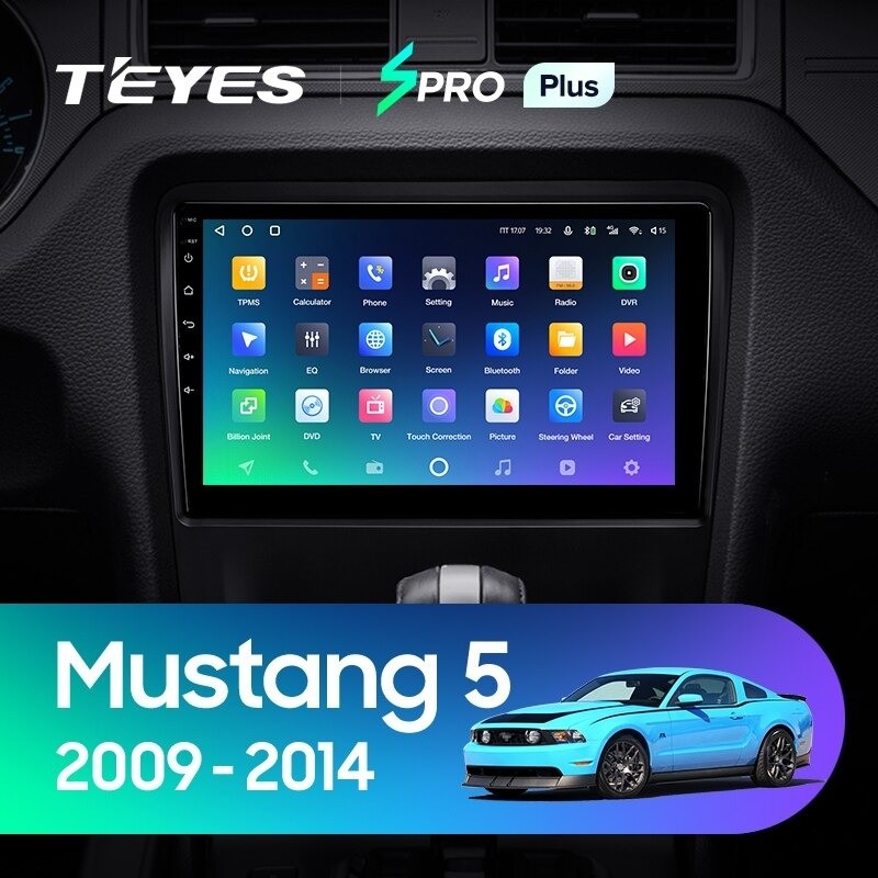 Штатная магнитола Teyes SPRO Plus 464 Ford Mustang 5 S-197 2009-2014 3980000₽