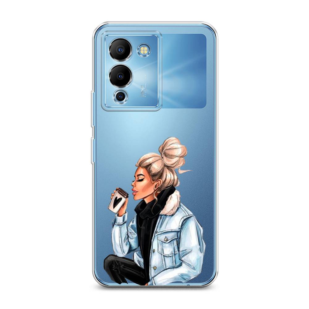 

Чехол Awog на Infinix Note 12 G96 "Cute girl", Разноцветный, 3101550-7
