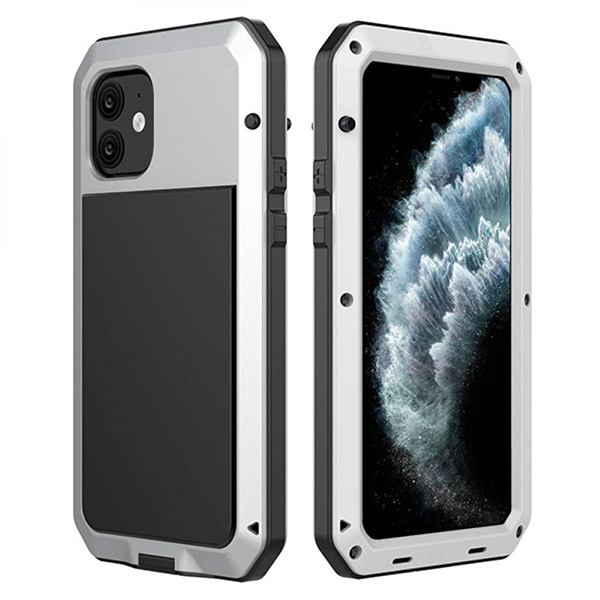 фото Чехол для iphone 11 pro taktik waterproof серебристый nobrand