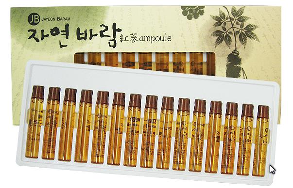 

Ампула для волос JB JayeonBaram Ginseng Ampoule с экстрактом женьшеня 15 шт