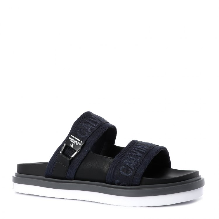 

Мужские шлепанцы CALVIN KLEIN JEANS FLAT SANDAL TWOSTRAPS YM0YM00008 цв. темно-синий 43 EU, YM0YM00008