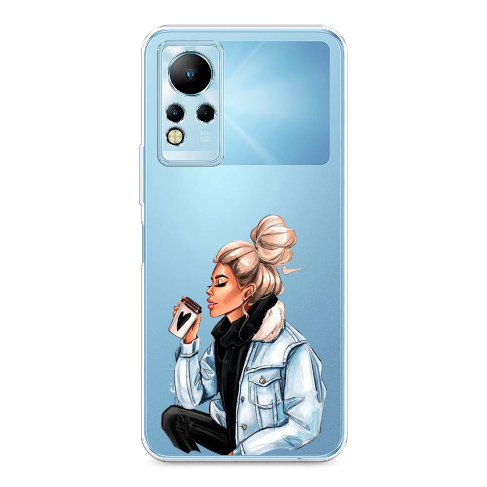 

Чехол Awog на Infinix Note 12 G88 "Cute girl", Разноцветный, 3101850-7