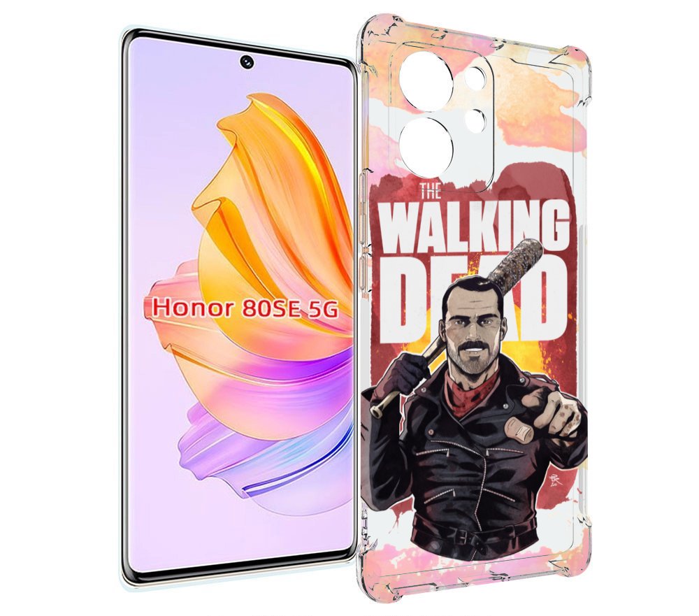 

Чехол MyPads ниган-смит для Honor 80 SE, Прозрачный, Tocco