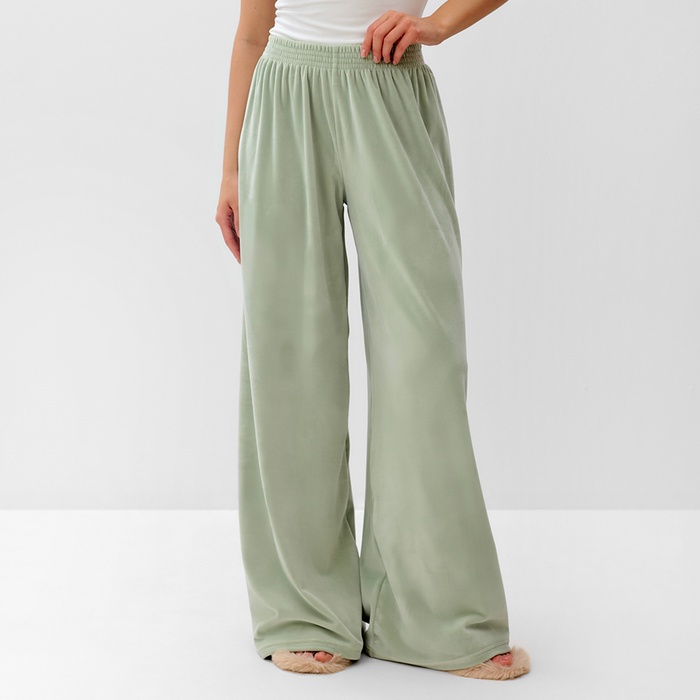 

Брюки женские KAFTAN 10389936 зеленые 44-46 RU, Зеленый, 10389936