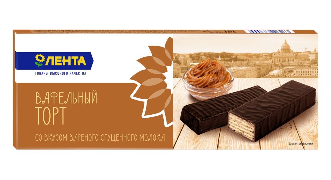 

Торт Лента Вафельный 200 г