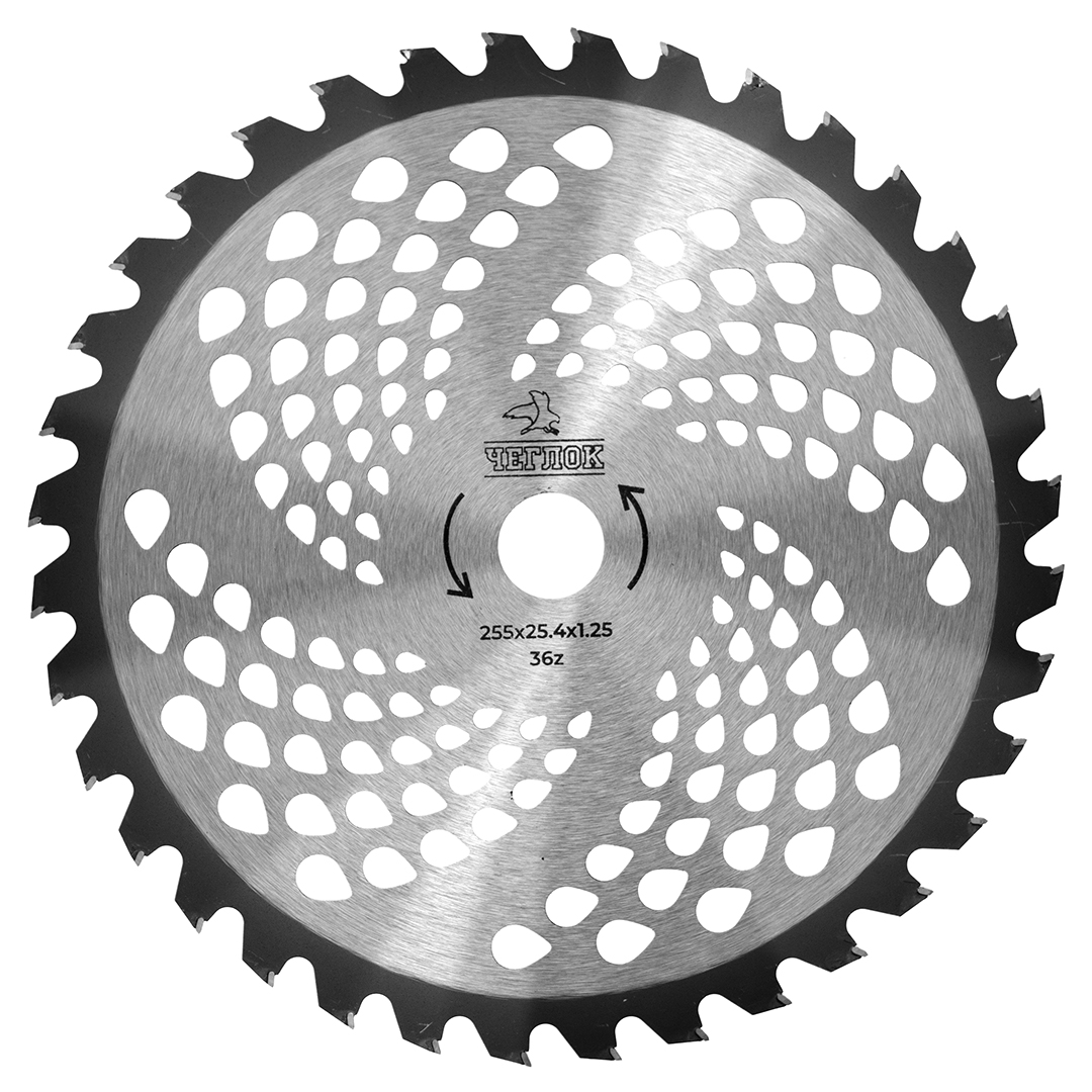 

Диск для триммера 255 х 25.4 х 36 Стандарт, посадка 25.4х22мм, Чеглок