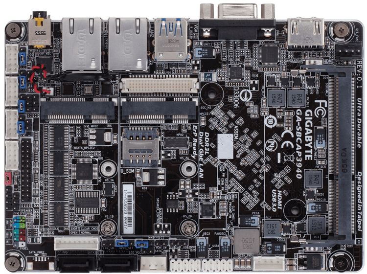 

Материнская плата Gigabyte GA-SBCAP3940, GA-SBCAP3940