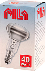 

Лампы рефлекторные PILA NR50 40W 230V E14 FR