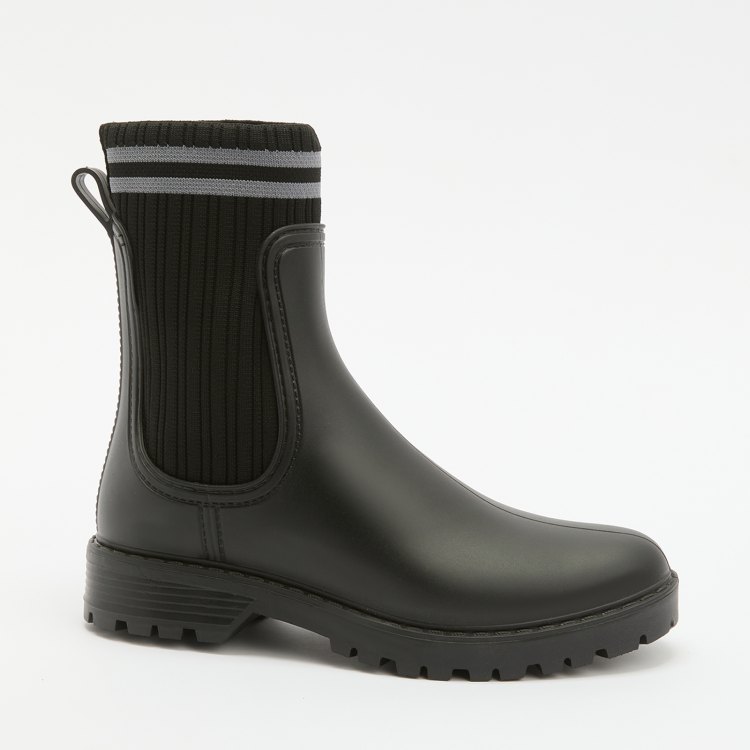 

Резиновые полусапоги женские Tendance TP-5470-01 черные 36 EU, Черный, TP-5470-01
