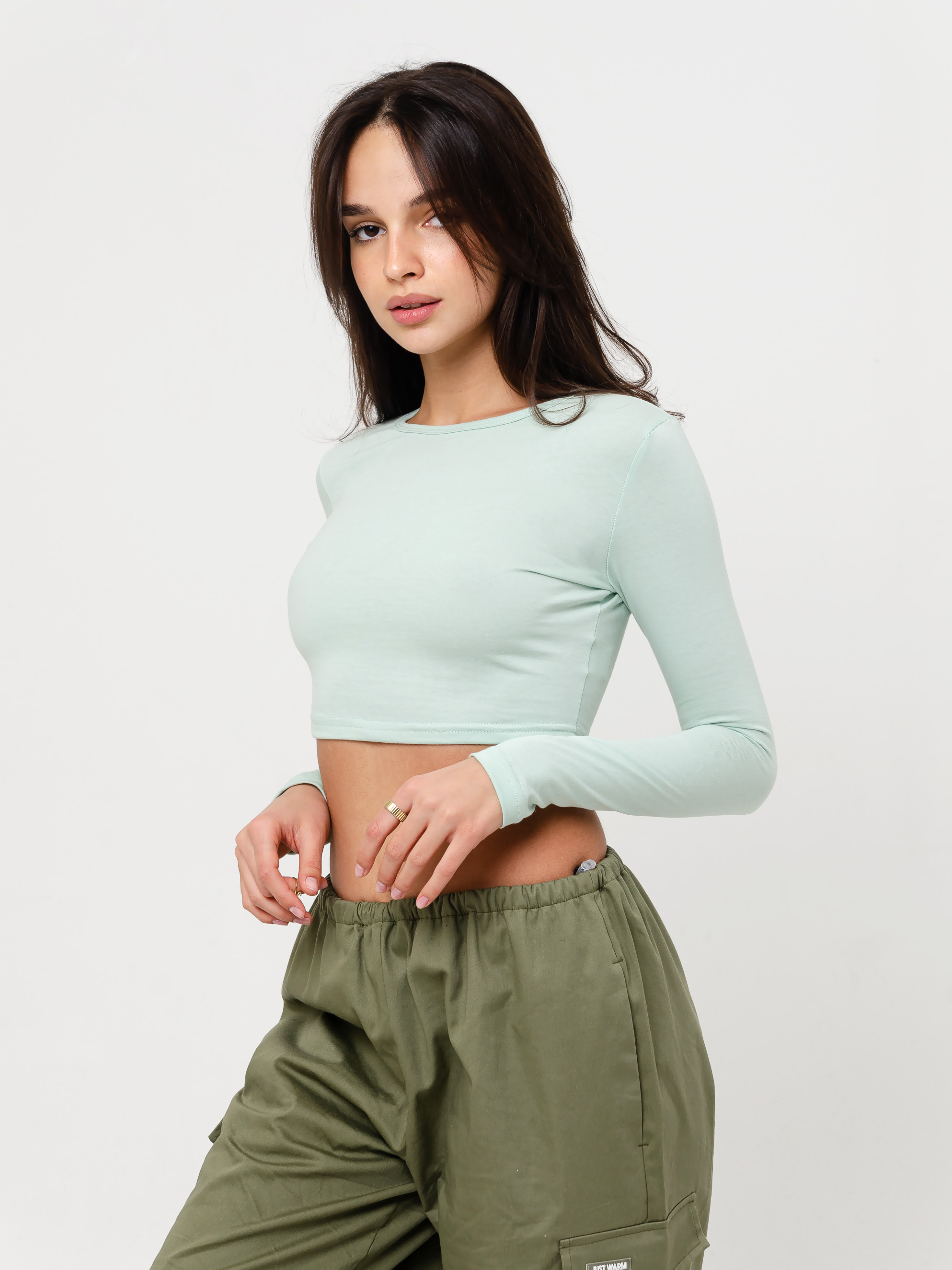 Лонгслив женский prosche 1100 бирюзовый XS