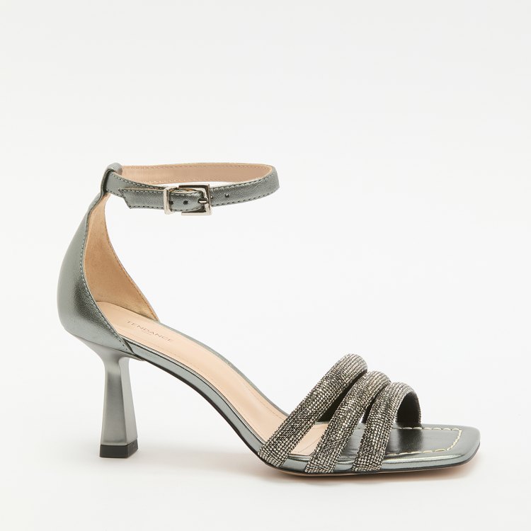 

Босоножки женские Tendance RL707-1 серебристые 37 EU, Серебристый, RL707-1