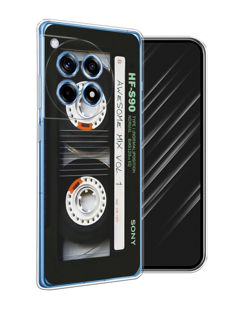 

Чехол Awog на OnePlus 12R "Кассета", Черный, 154650-1