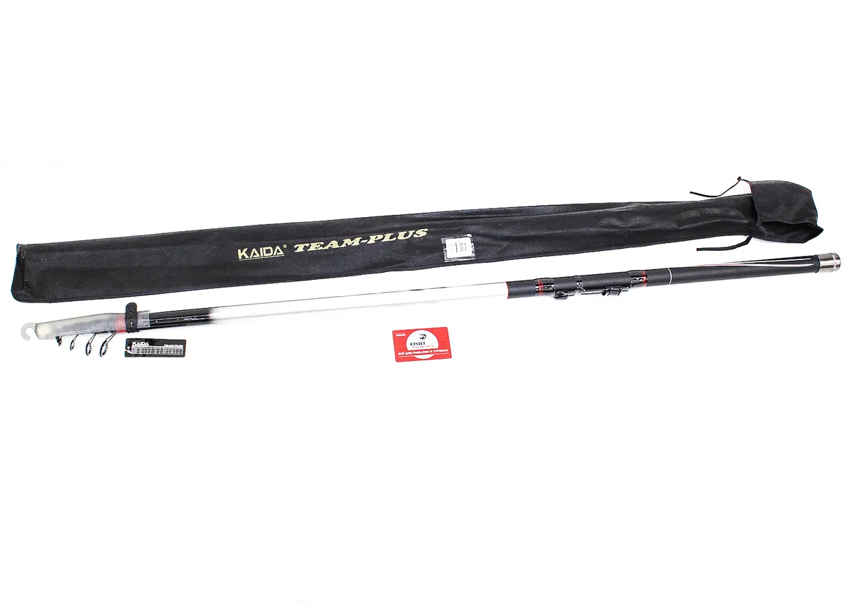 

Удилище Kaida Team Plus 107-600, 600 см, regular, 10-30 г, Team Plus