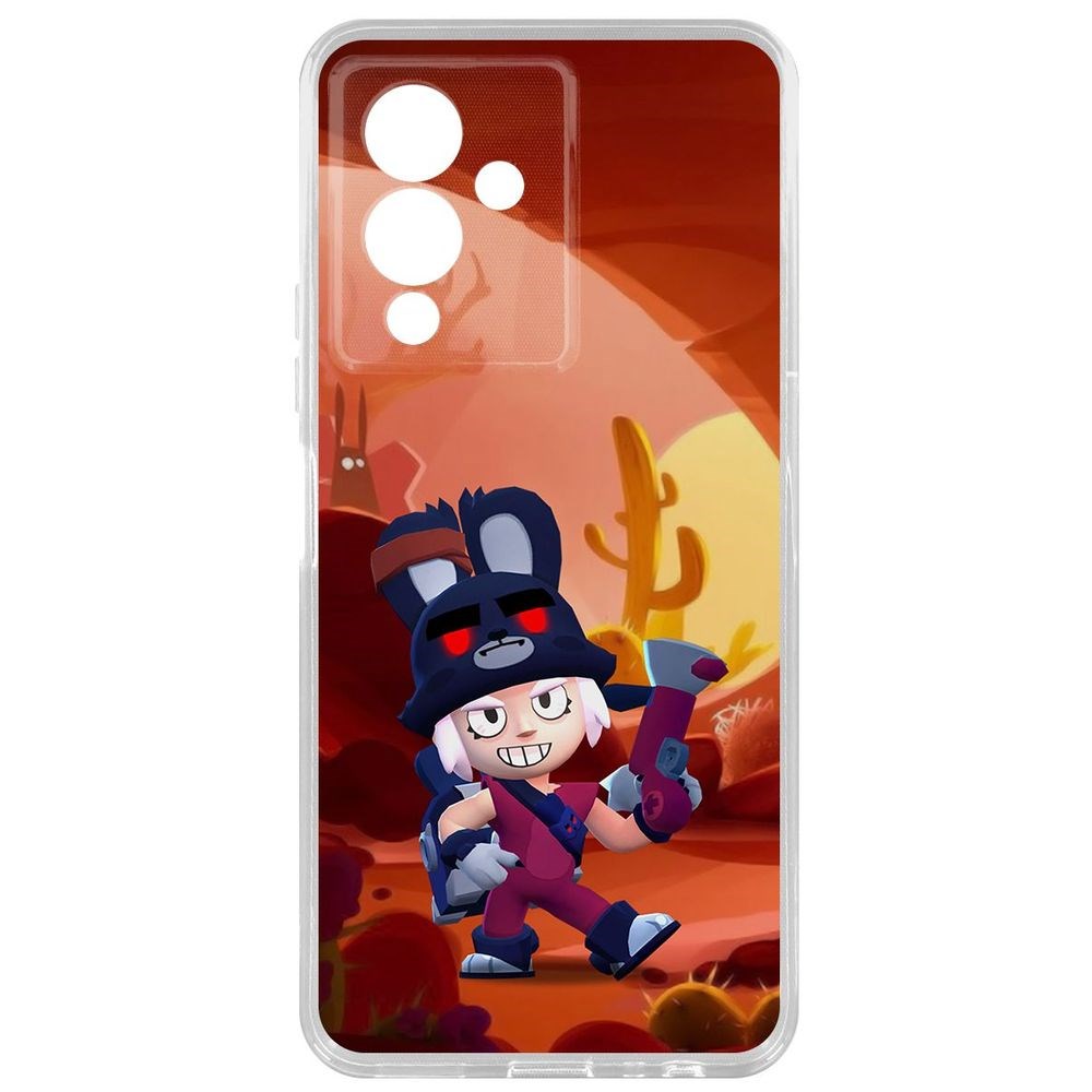 

Чехол-накладка Кейс Brawl Stars-Тёмная Зайка Пенни для Infinix Note 12 Pro 5G