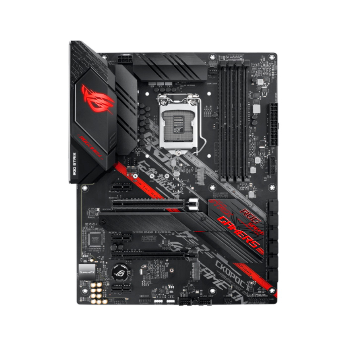 фото Материнская плата asus rog strix b460-h gaming