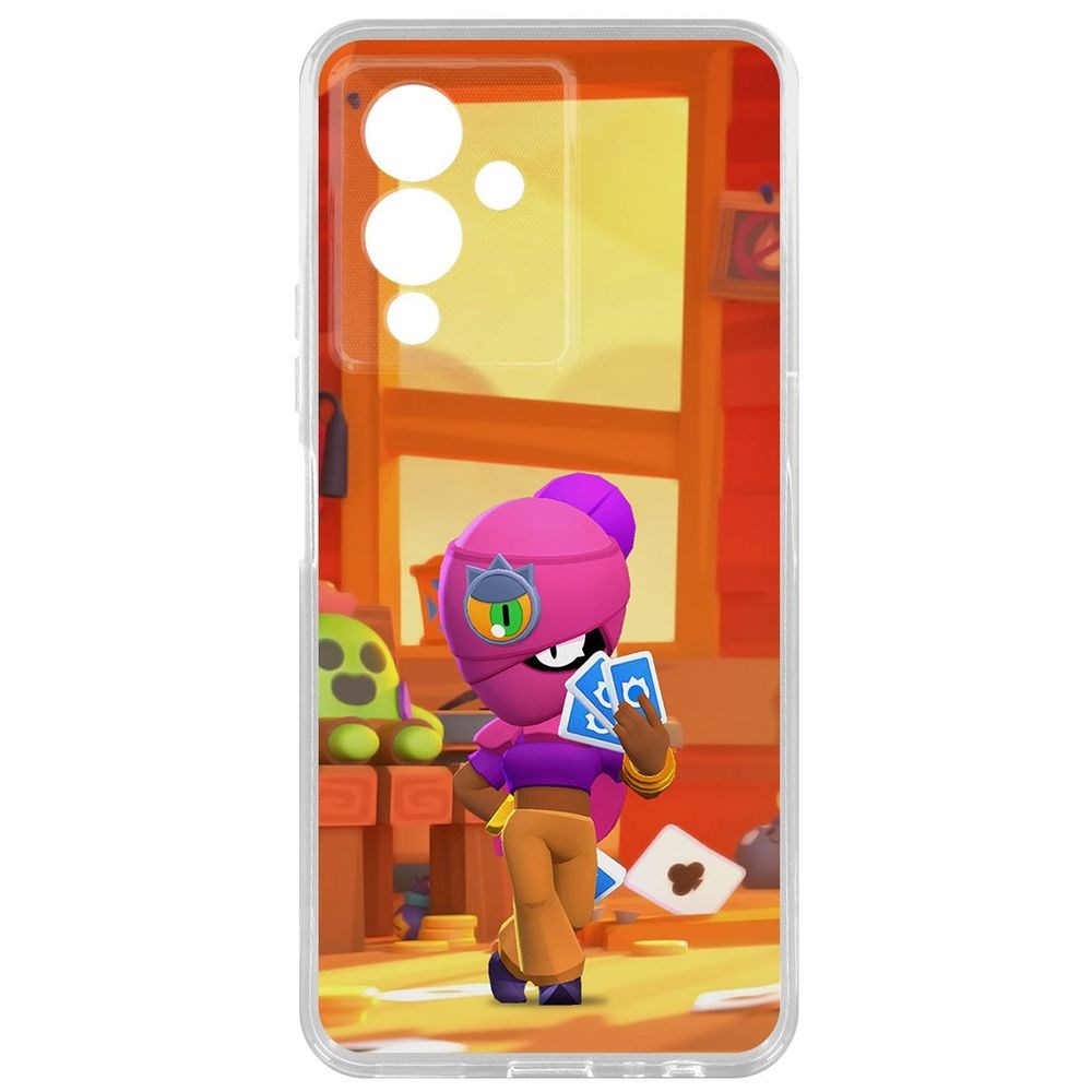 

Чехол-накладка Кейс Brawl Stars-Тара для Infinix Note 12 Pro 5G, Прозрачный