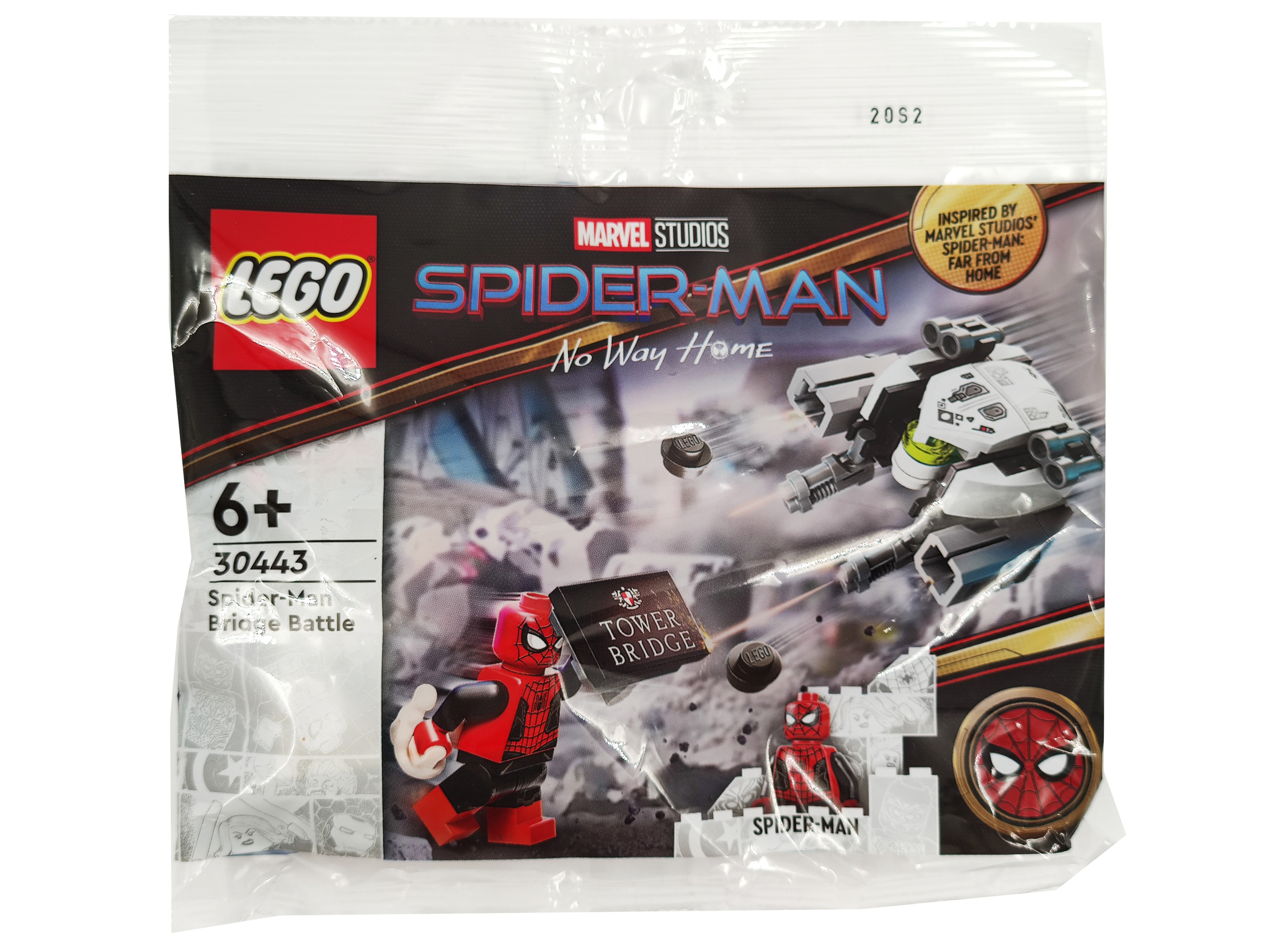 Конструктор LEGO Super Heroes Битва Человекапаука на мосту 30443