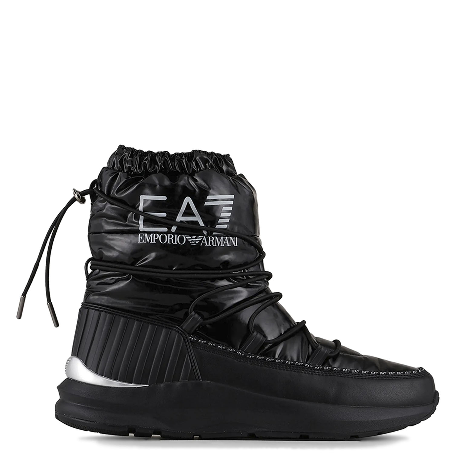 Дутики женские Ea7 Emporio Armani X8M002 черные 8.5 US