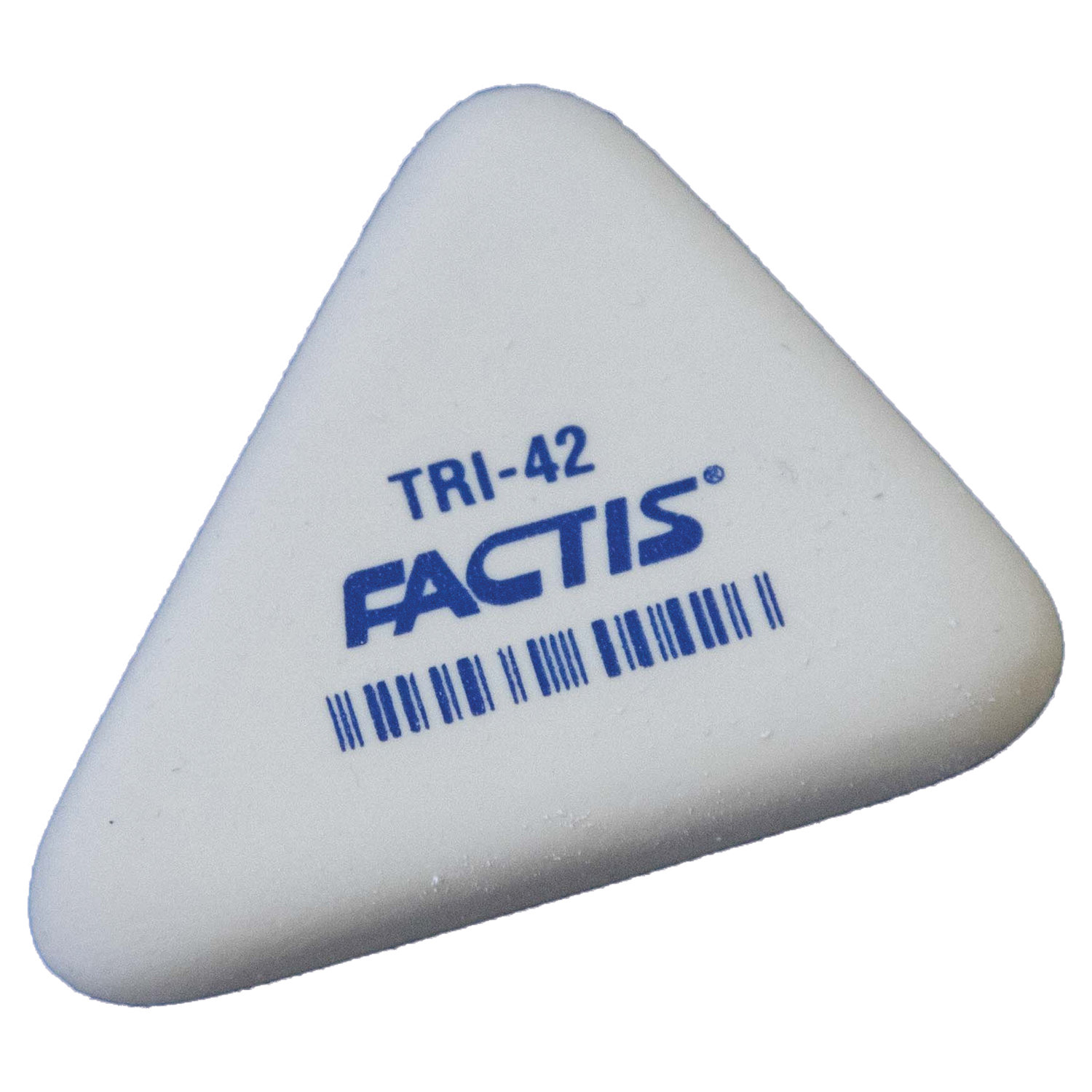 

Ластик FACTIS TRI 42 45х35х8 мм, белый, треугольный, PMFTRI42, 42 шт