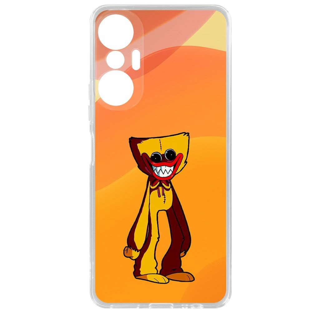 

Чехол-накладка Кейс Хаги Ваги Желтый для Infinix Hot 20S, Прозрачный