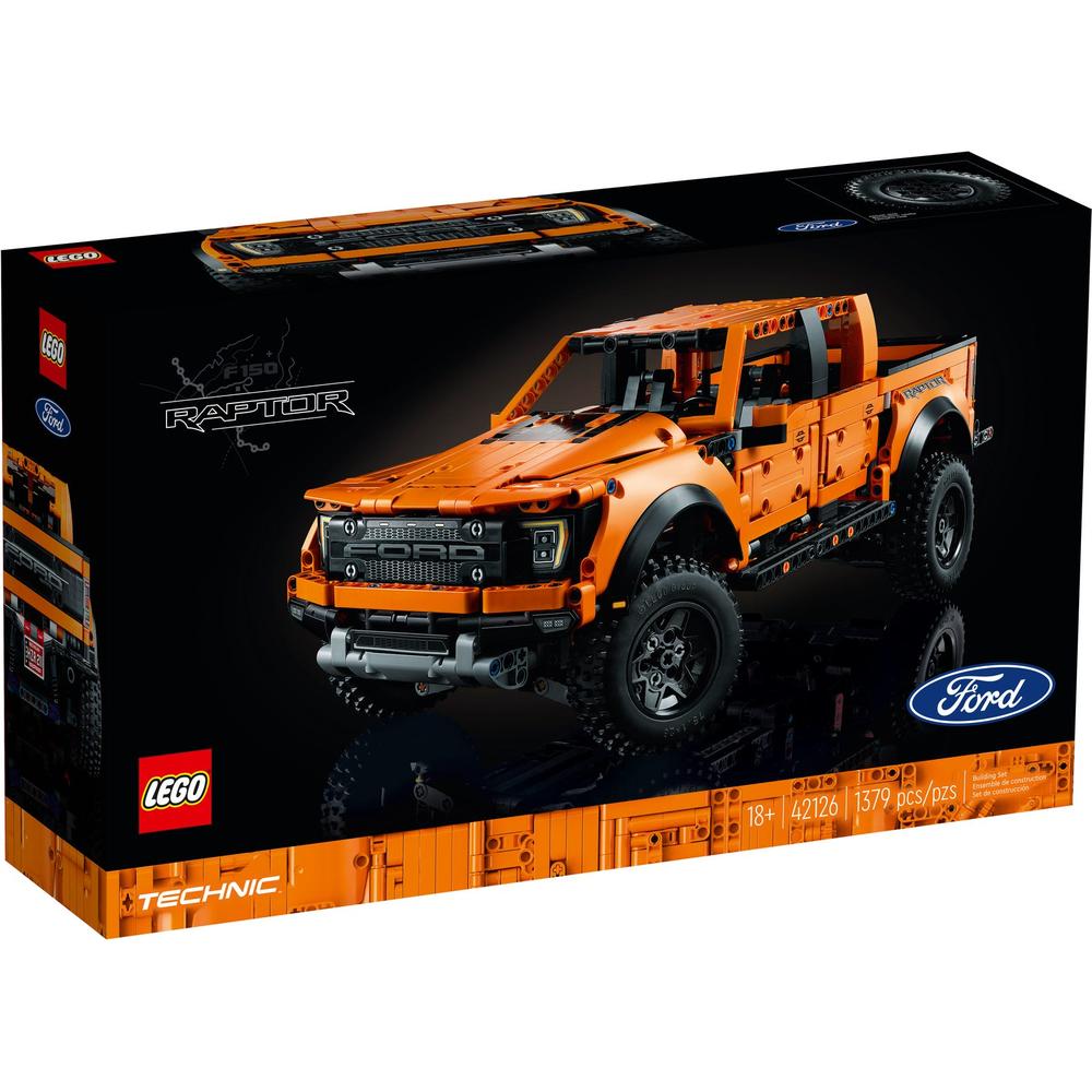 Конструктор LEGO Technic Ford F-150 Raptor 42126 1 28 scale ford raptor 6x6 beast f150 alloy car model diecasts metal modified off road vehicles collection kids gift miniauto