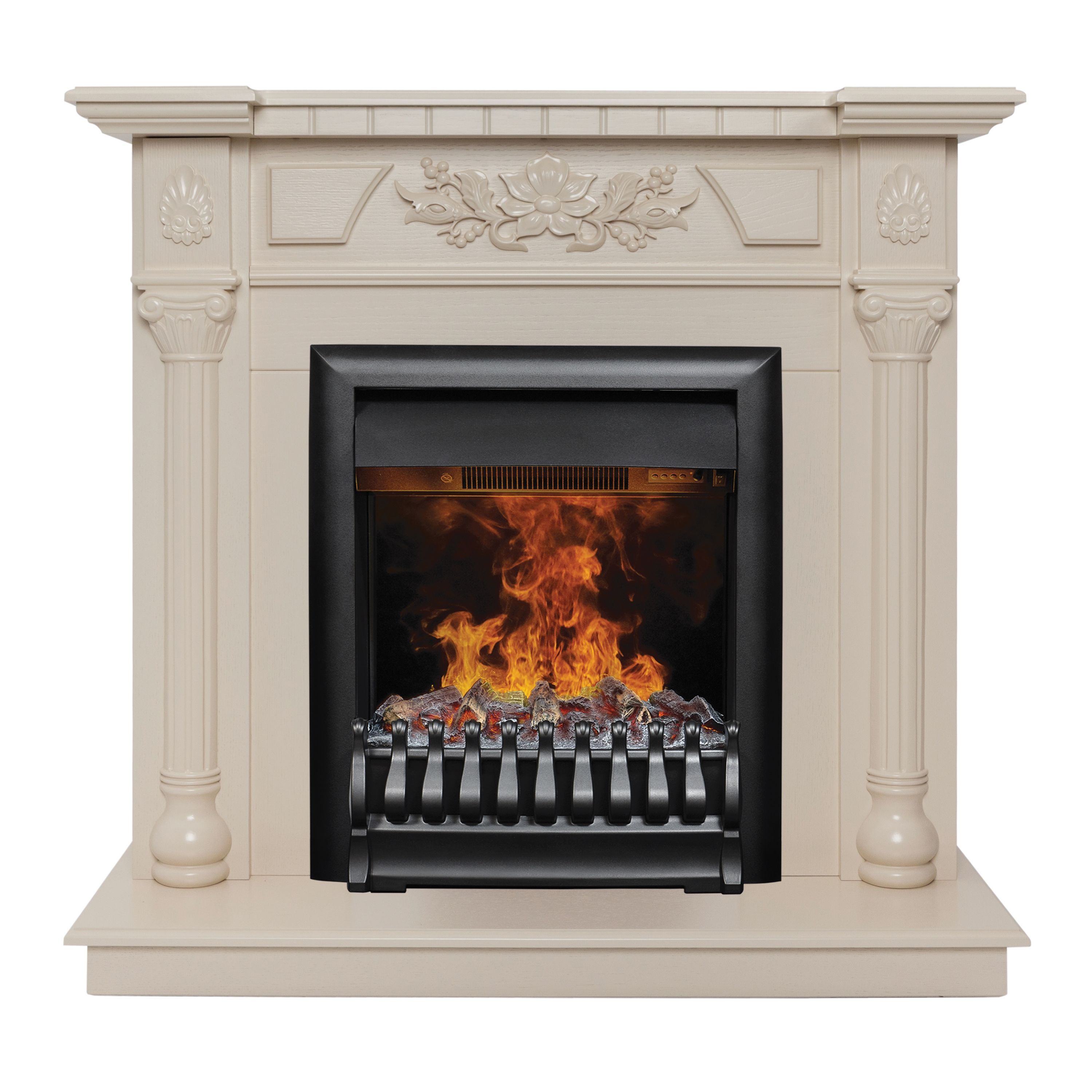 

Электрокамин RealFlame Dacota STD/EUG WT-614 с очагом 3D Oregan, DACOTA STD/EUG WT-614 с очагом 3D Oregan