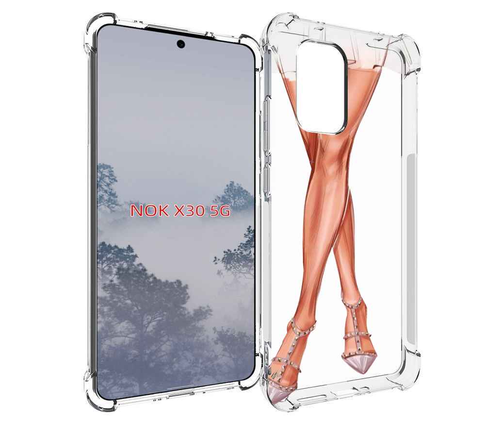 

Чехол MyPads Ножки для Nokia X30 5G, Tocco