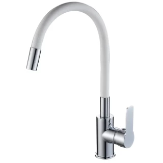 

Смеситель для кухни Rush Siple SI7335-60 White, Siple SI7335-60 White