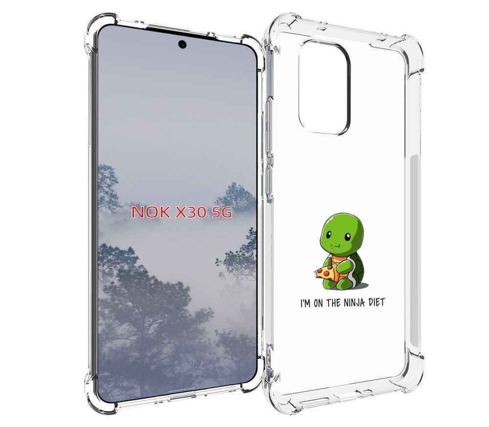 

Чехол MyPads Ниндзя-диета для Nokia X30 5G, Tocco