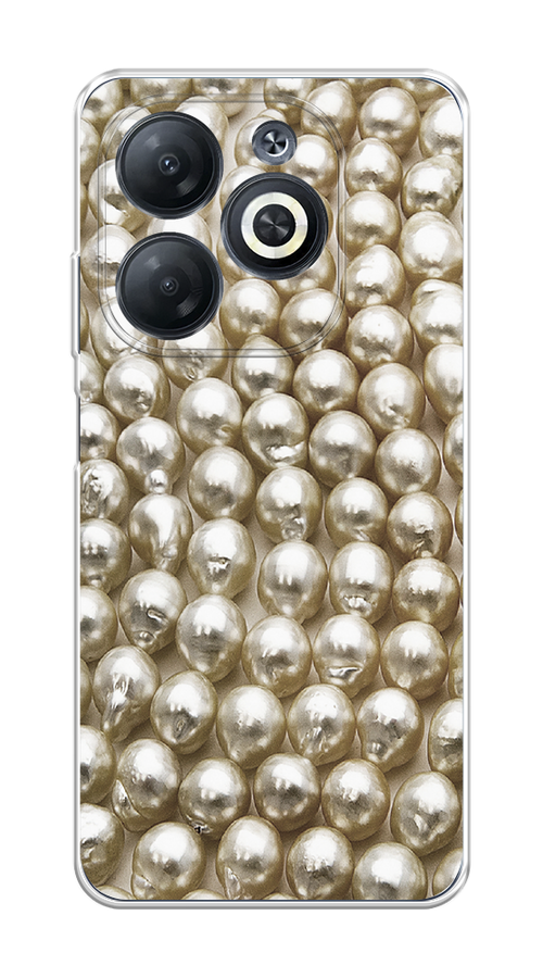 

Чехол на Infinix Smart 8 "Жемчуг", Бежевый, 3105150-1